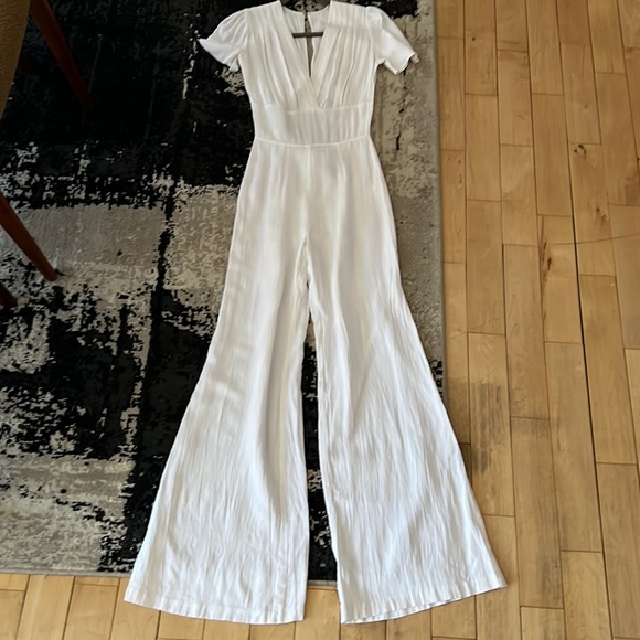 Reformation Pants - Reformation Flared Jumpsuit Sz S